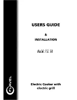 Flavel FSE50 User Manual And Installation preview