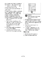 Preview for 13 page of Flavel FSE50 User Manual And Installation