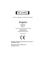 Flavel Inspire FWR**0R Series Installation And User Instruction Manual preview