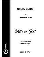 Flavel Milana G60 ML61NDP Users Manual & Installation preview