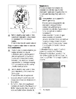 Предварительный просмотр 15 страницы Flavel Milana G60 ML61NDP Users Manual & Installation