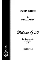 Flavel Milano G 50 ML51NDSP Users Manual & Installation предпросмотр