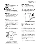 Предварительный просмотр 9 страницы Flavel Milano G 50 ML51NDSP Users Manual & Installation