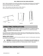 Предварительный просмотр 7 страницы Flavel Onyx MK2 FFHOW0RE2 Instructions Manual