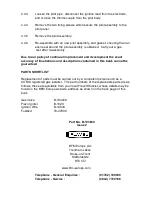 Preview for 22 page of Flavel Raglan Installation And Maintenance Instructions Manual