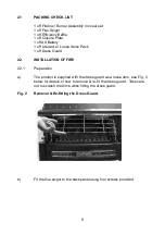 Предварительный просмотр 10 страницы Flavel REGENT FRLC EN Series Installation And Maintenance Instructions Manual