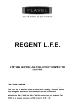 Preview for 23 page of Flavel REGENT FRLC EN Series Installation And Maintenance Instructions Manual