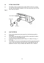 Предварительный просмотр 12 страницы Flavel Renoir FRECN0EN Installation, Maintenance & User Instructions