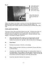 Предварительный просмотр 17 страницы Flavel Renoir FRECN0EN Installation, Maintenance & User Instructions