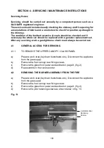 Предварительный просмотр 18 страницы Flavel Renoir FRECN0EN Installation, Maintenance & User Instructions