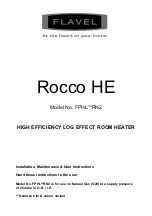 Flavel Rocco HE FPHL RN2 Series Installation, Maintenance & User Instructions preview