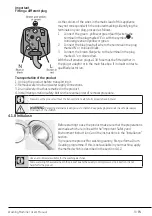 Предварительный просмотр 9 страницы Flavel WFA6100W Operating Instructions Manual