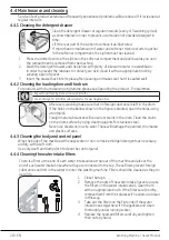 Предварительный просмотр 20 страницы Flavel WFA6100W Operating Instructions Manual