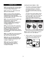 Preview for 47 page of Flavor Burst CTP 44BEV Operation Manual Supplement