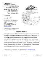 Flavor Burst CTP 80BEV-INT-2S Operation Manual Supplement preview