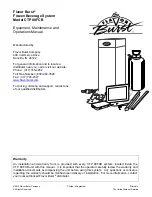 Flavor Burst CTP 80FCB Equipment, Maintenance And Operations Manual preview