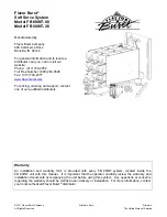 Flavor Burst FB 80INT-08 Manual preview