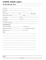 Preview for 2 page of Fleck 5600SE Service Manual