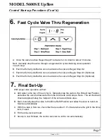 Preview for 7 page of Fleck 5600SE Service Manual