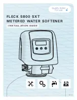 Fleck 5800 SXT Installation Manual preview