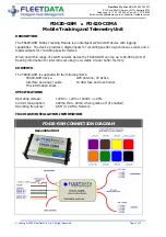 Preview for 1 page of FleetData FD420-GSM Quick Start Manual