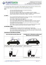 Предварительный просмотр 3 страницы FleetData FD420-GSM Quick Start Manual