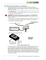 Preview for 4 page of FleetLynx AMG1000ALx-VCM Installation Manual