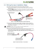 Preview for 8 page of FleetLynx AMG1000ALx-VCM Installation Manual