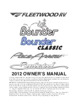 FLEETWOOD RV BOUNDER Owner'S Manual предпросмотр