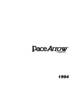 Fleetwood 1994 Pace Arrow User Manual preview