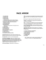 Preview for 13 page of Fleetwood 1994 Pace Arrow User Manual