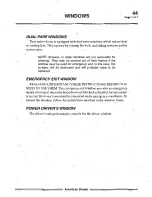 Preview for 211 page of Fleetwood 2000 American Dream Owner'S Manual