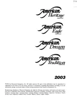 Preview for 5 page of Fleetwood 2003 American Coach Owner'S Manual