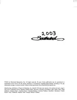 Fleetwood 2003 Southwind User Manual preview