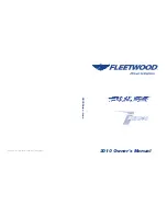 Preview for 1 page of Fleetwood 2010 Icon Owner'S Manual