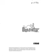 Preview for 1 page of Fleetwood bounder 1998 Owner'S Manual