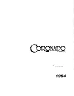 Fleetwood Coronado 1994 Owner'S Manual preview