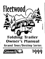 Fleetwood Destiny 1999 Series Owner'S Manual preview