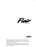 Preview for 1 page of Fleetwood Flair 2001 Owner'S Manual