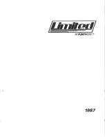 Fleetwood Limited 1986 User Manual preview
