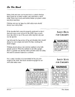 Preview for 52 page of Fleetwood Pace Arrow 2000 Manual