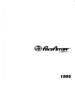 Preview for 3 page of Fleetwood PaceArrow 1995 Owner'S Manual