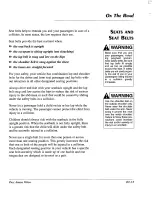 Preview for 47 page of Fleetwood PaceArrow Vision 2000 User Manual