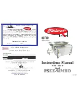 Fleetwood PSEE-98MHD Instruction Manual preview