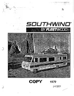 Fleetwood Southwind 1979 Owner'S Manual preview