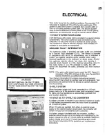 Preview for 33 page of Fleetwood Southwind eagle 1 1984 User Manual