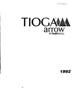 Fleetwood Tioga Arrow Owner'S Manual preview