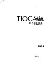 Fleetwood Tioga Montara 1995 Manual preview