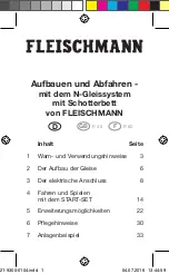 Fleischmann 931884 Manual preview