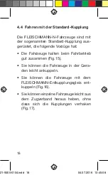 Preview for 18 page of Fleischmann 931884 Manual